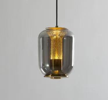 Astria Tinted Glass Pendant Chandelier