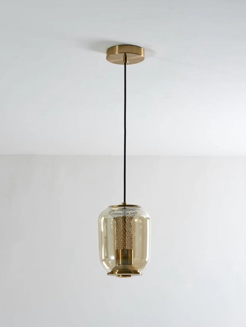 Astria Tinted Glass Pendant Chandelier