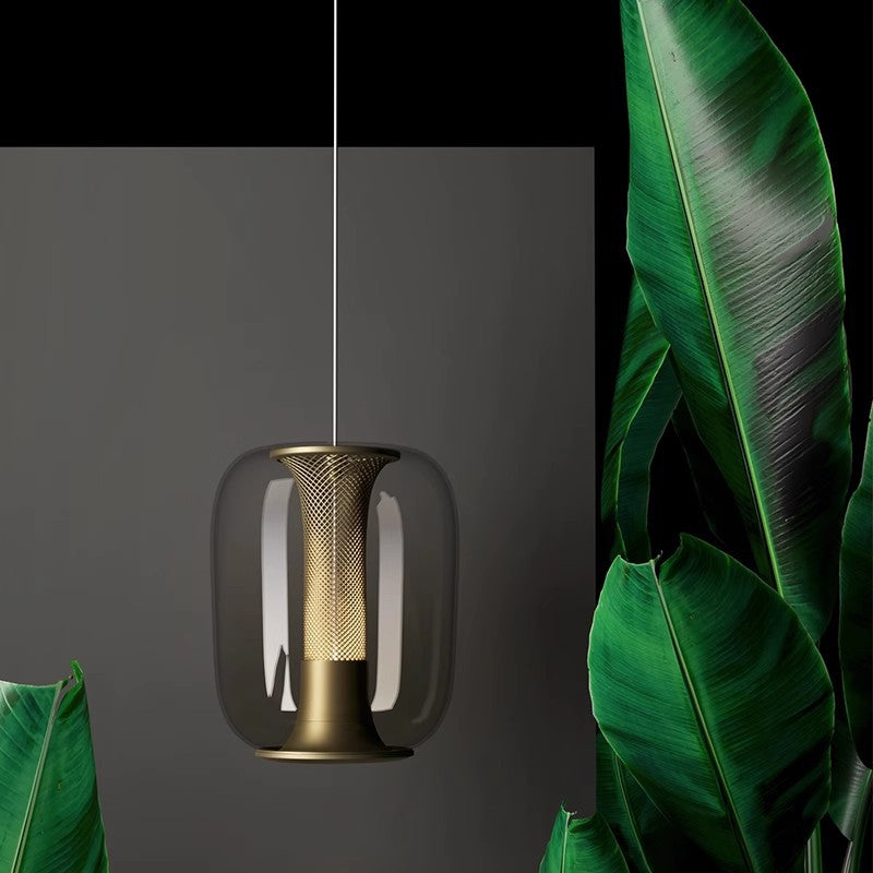 Astria Tinted Glass Pendant Chandelier