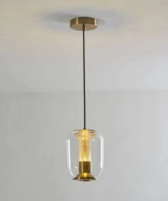 Astria Tinted Glass Pendant Chandelier