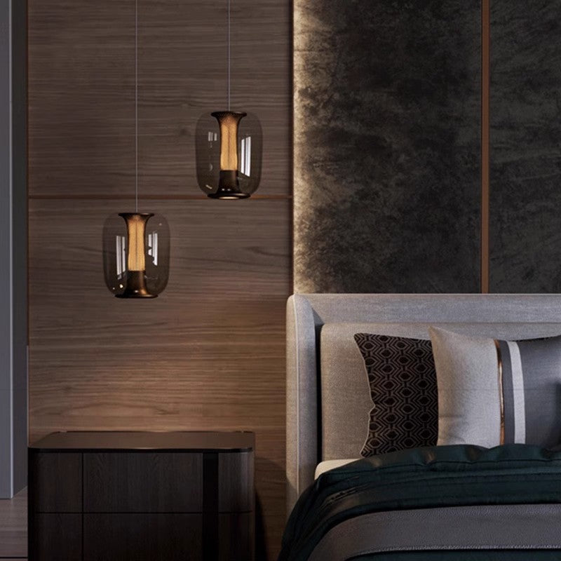 Astria Tinted Glass Pendant Chandelier