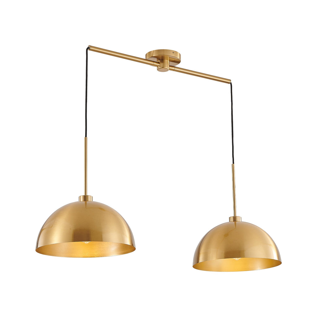 Coppersmith Twin Drop Island Pendant