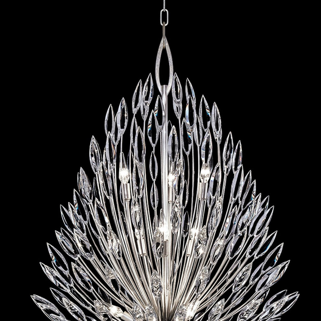 Fleuris Crystal Lily Pendant Light