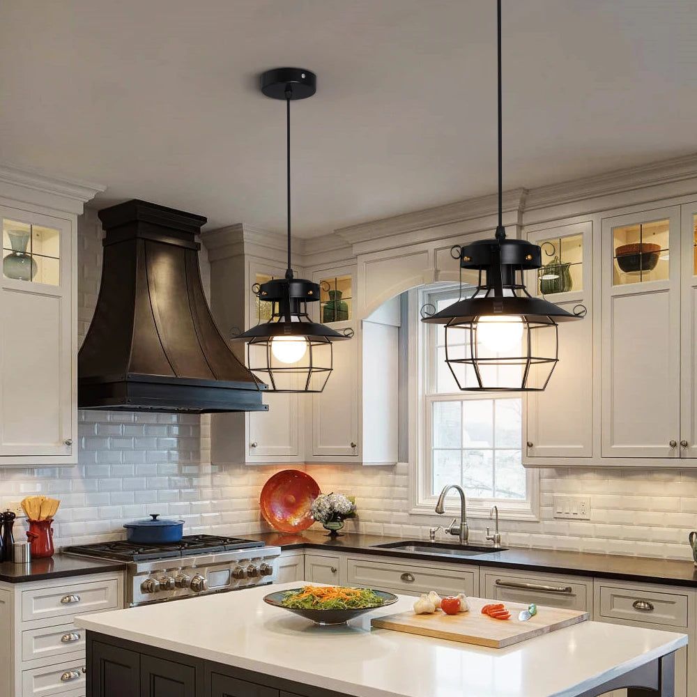 Heritage Lantern Iron Pendant Light