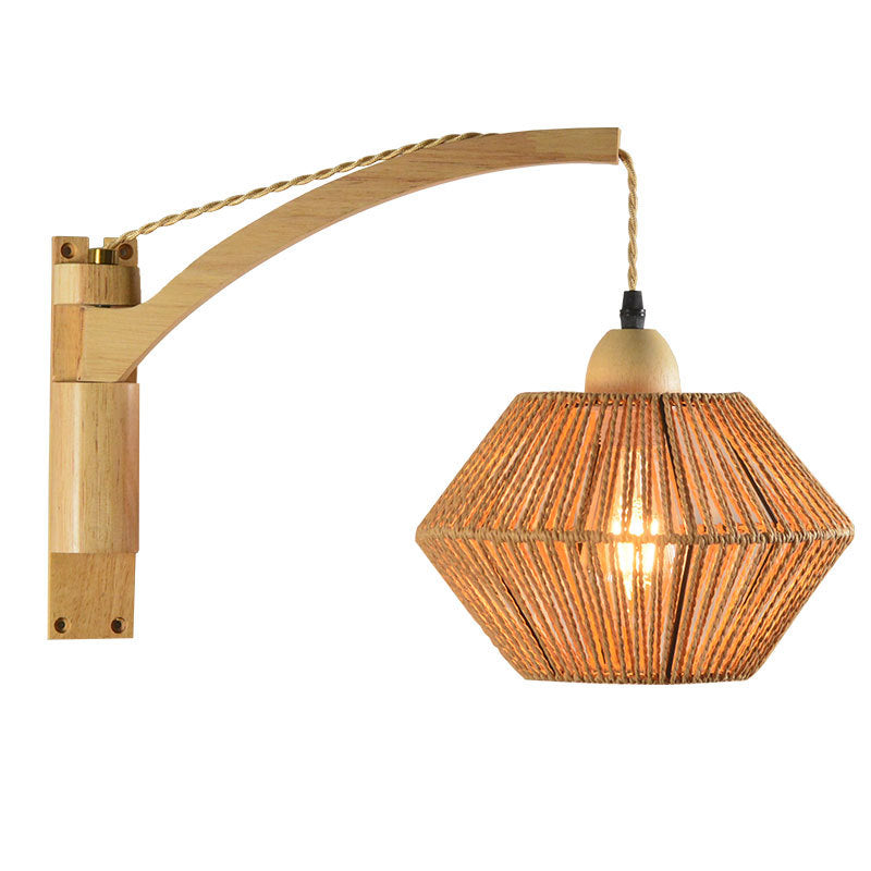 Hinoki Study Wall Sconce / Without Bulb / D