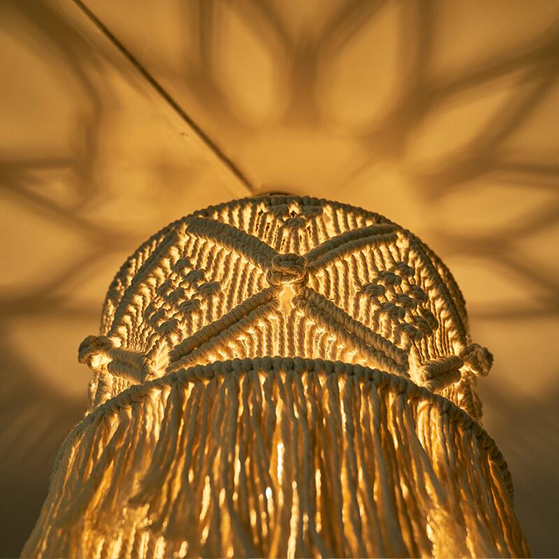 Loomora Handwoven Cotton Rope Shade