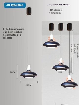 Noma Adjustable Nordic Bedside Pendant