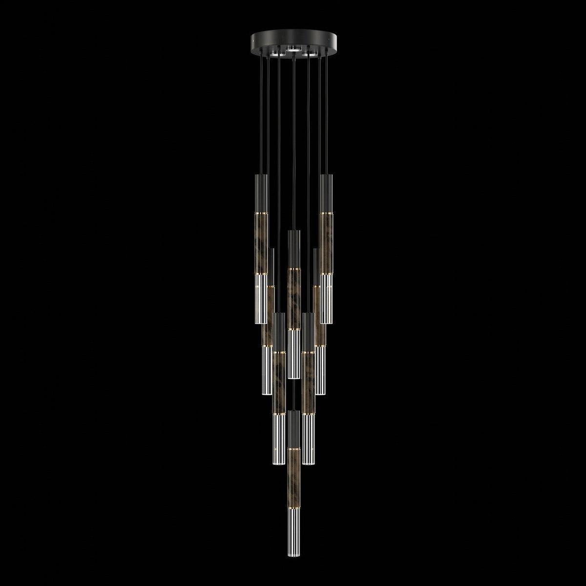 Ombrelle Dual-Beam Artisan Pendant