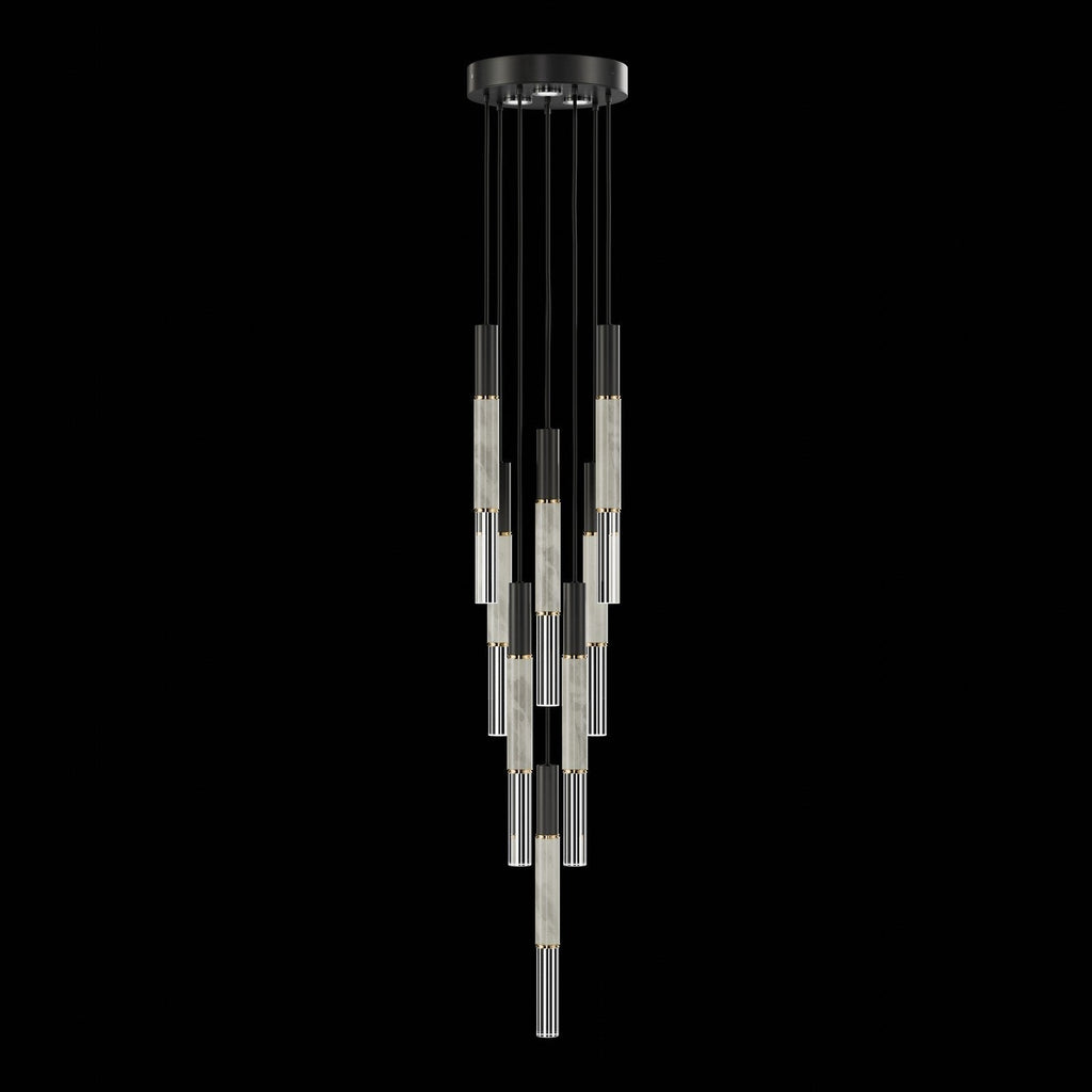 Ombrelle Dual-Beam Artisan Pendant