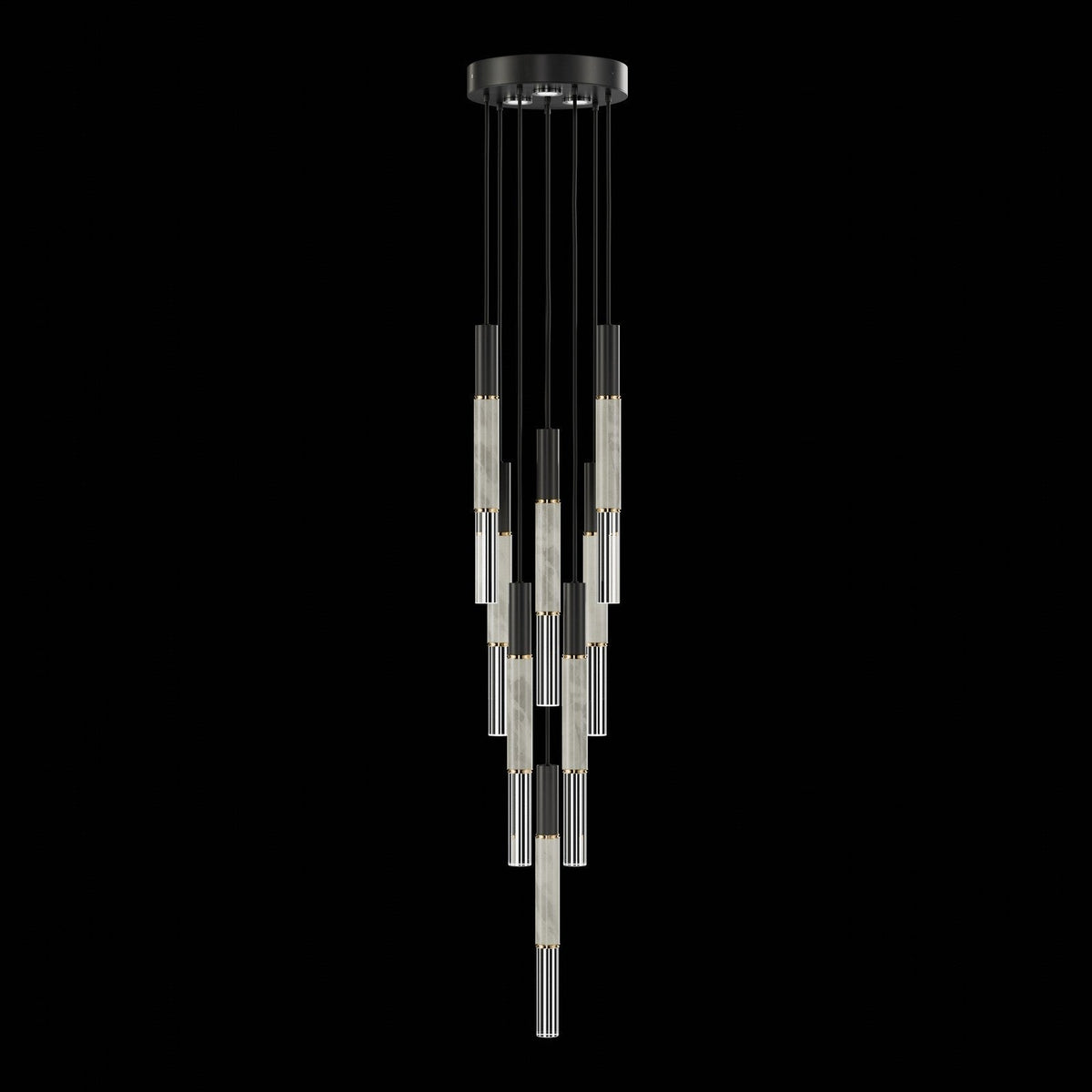 Ombrelle Dual-Beam Artisan Pendant