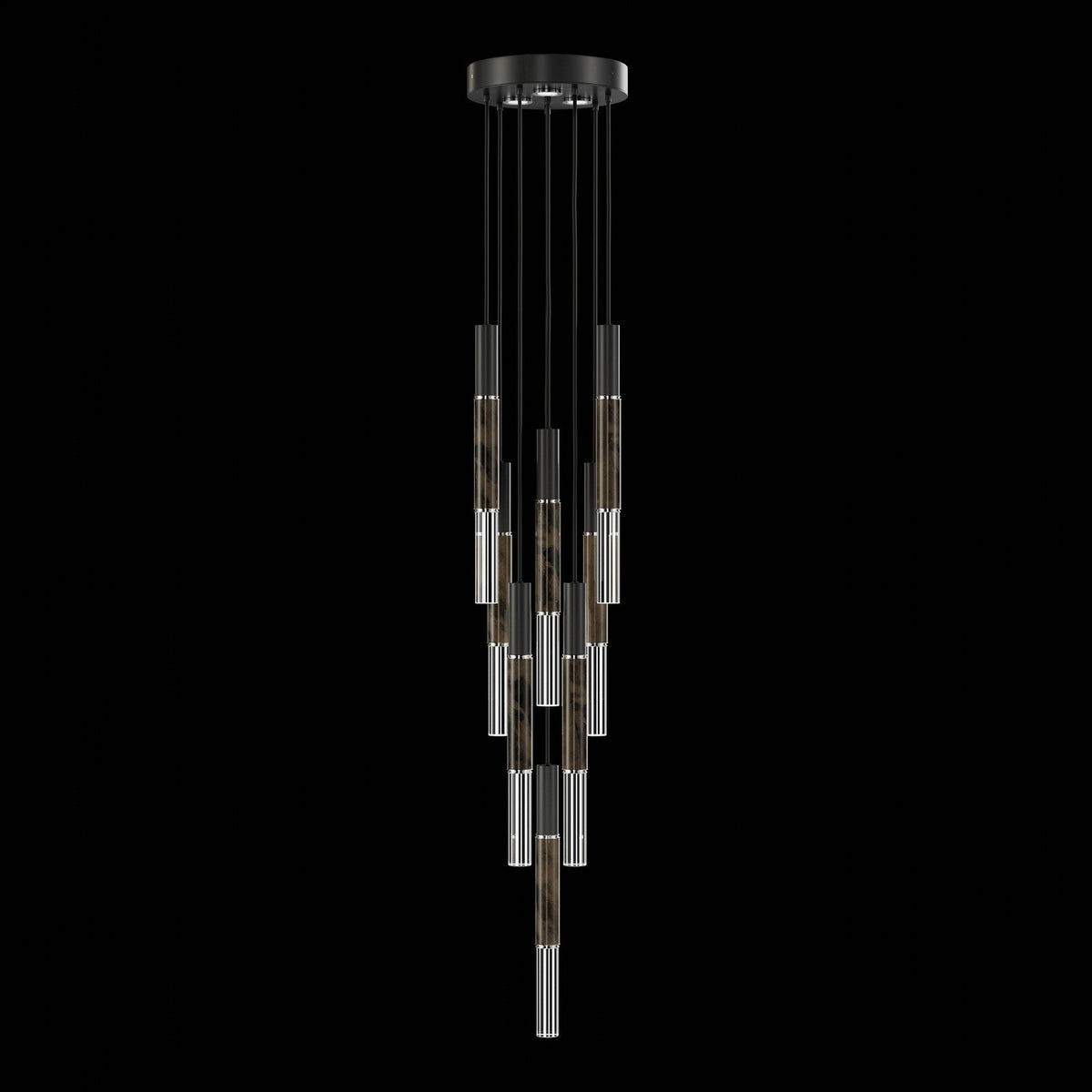 Ombrelle Dual-Beam Artisan Pendant