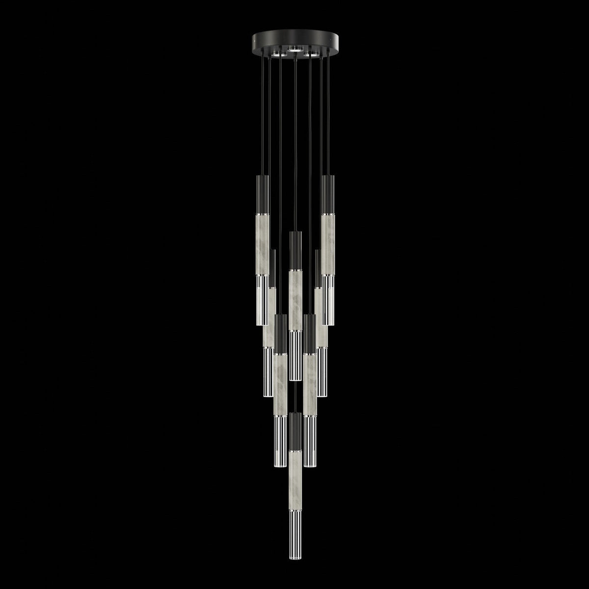 Ombrelle Dual-Beam Artisan Pendant