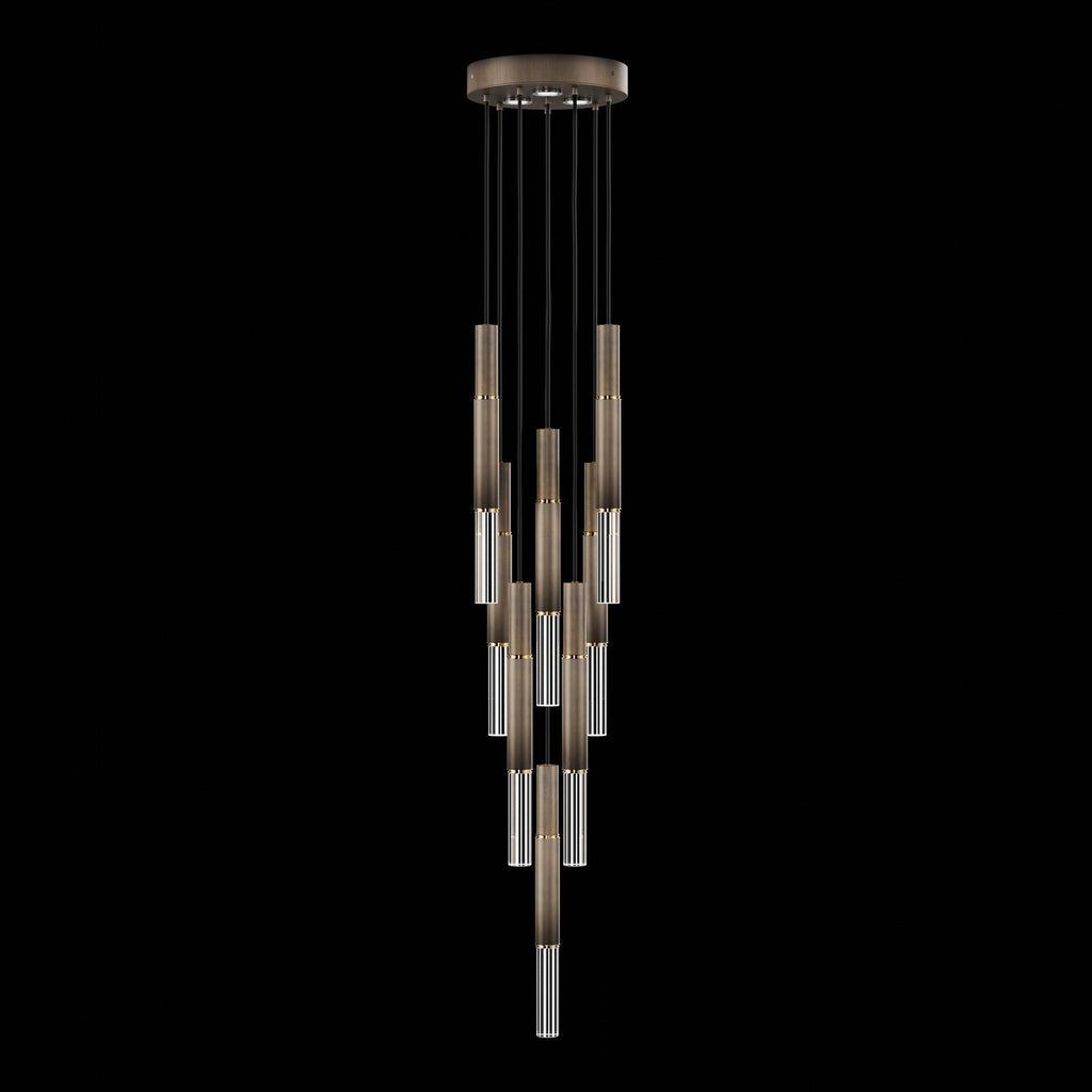Ombrelle Dual-Beam Artisan Pendant