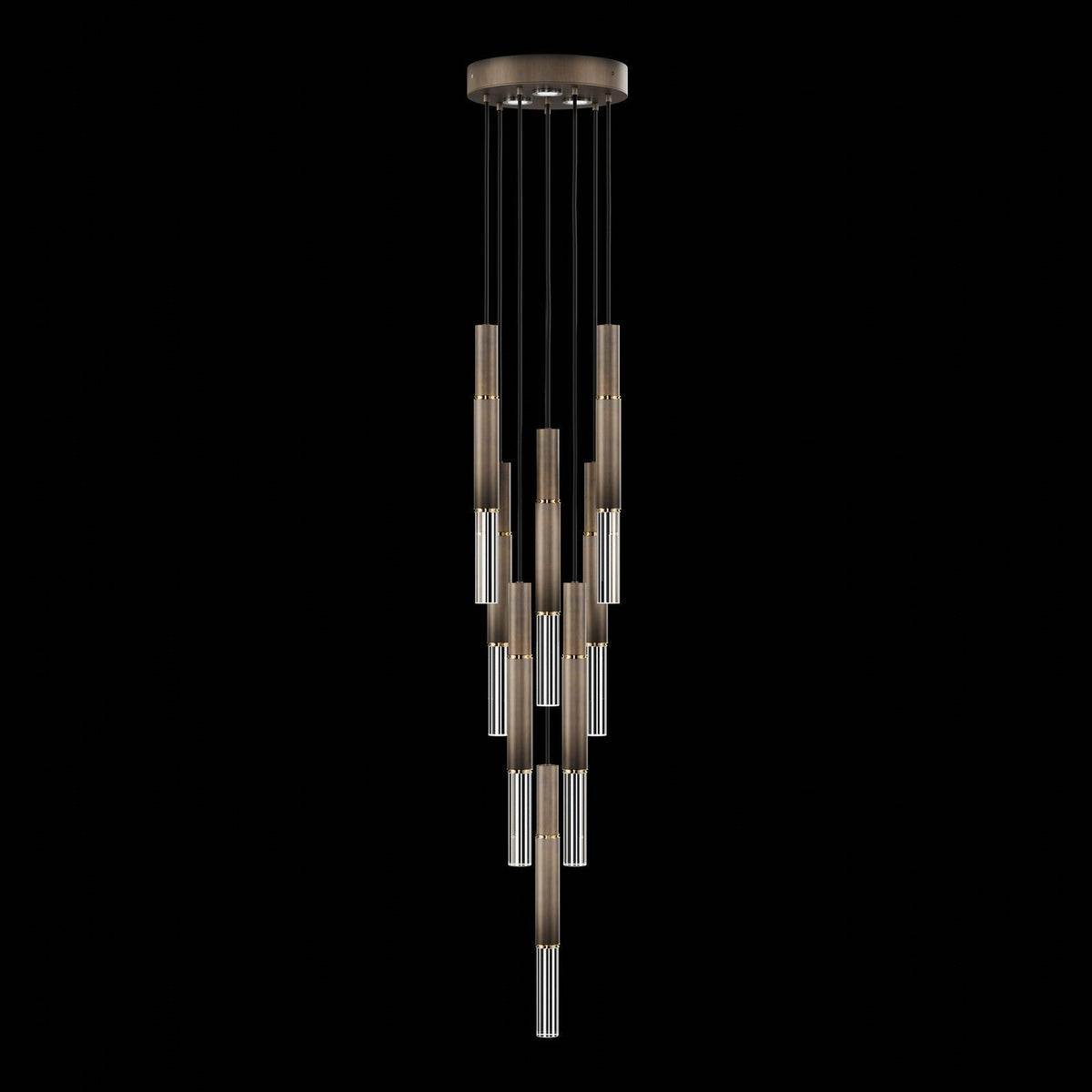 Ombrelle Dual-Beam Artisan Pendant
