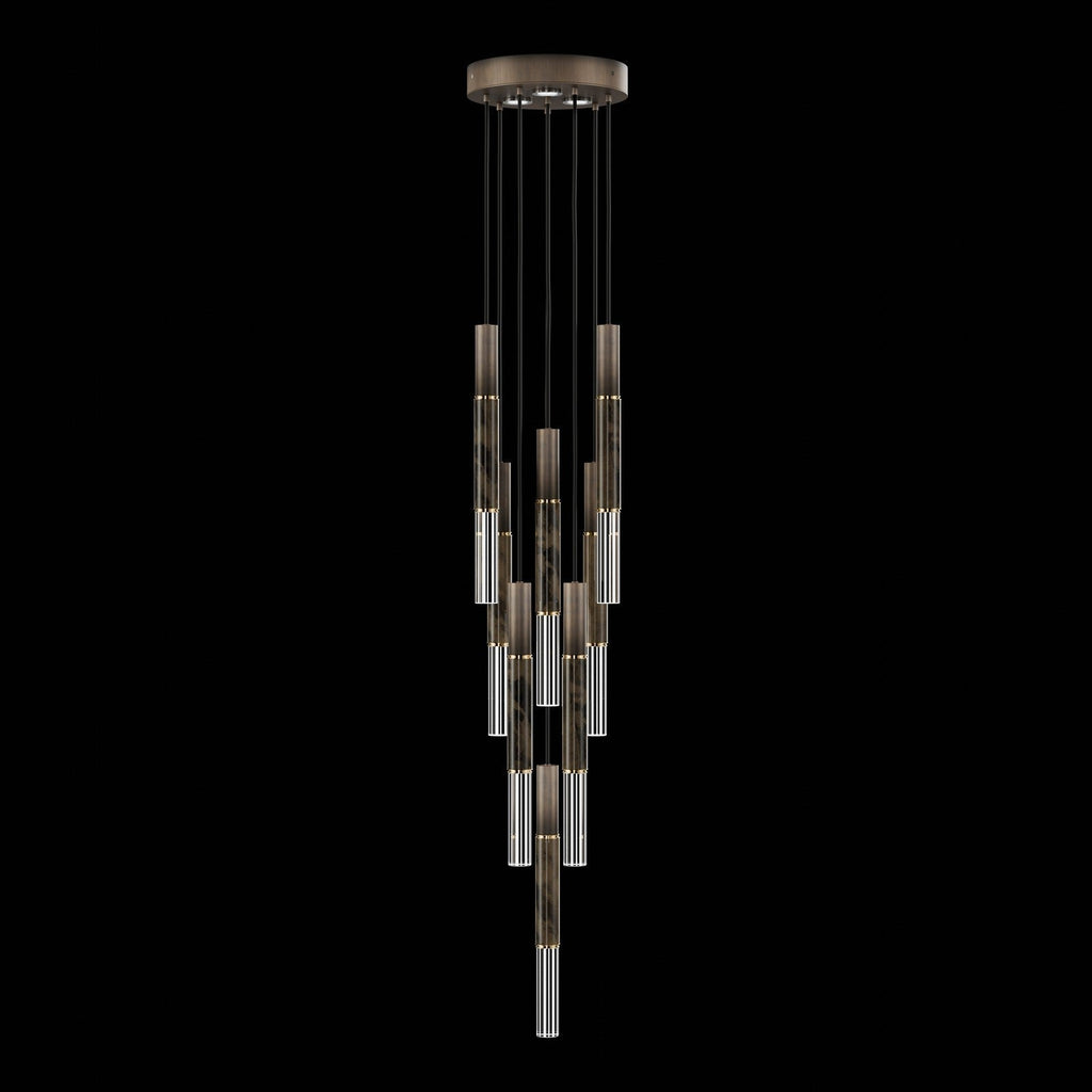 Ombrelle Dual-Beam Artisan Pendant