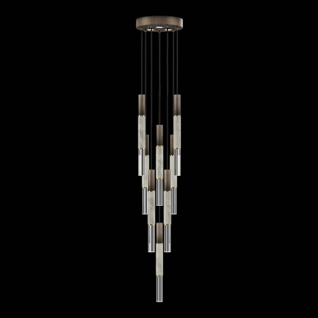 Ombrelle Dual-Beam Artisan Pendant