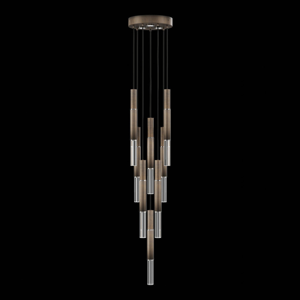 Ombrelle Dual-Beam Artisan Pendant