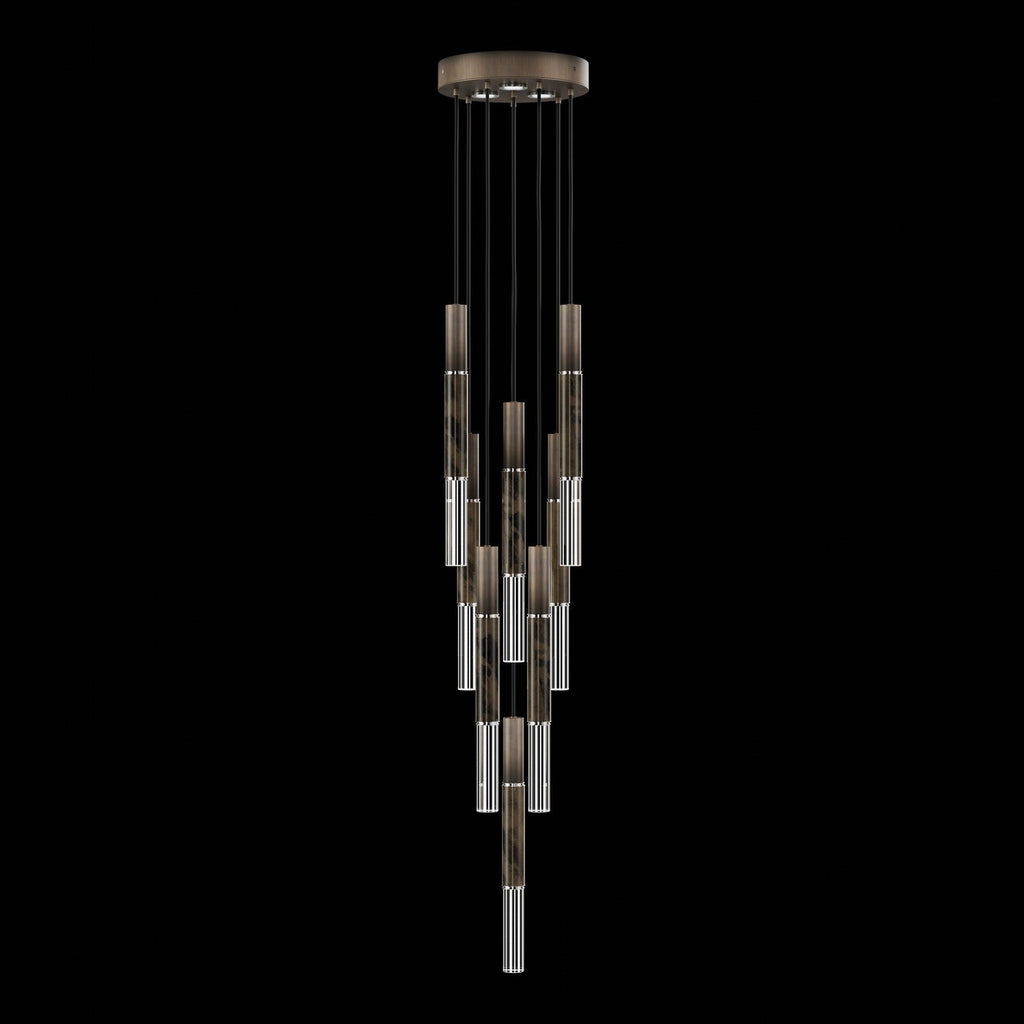 Ombrelle Dual-Beam Artisan Pendant