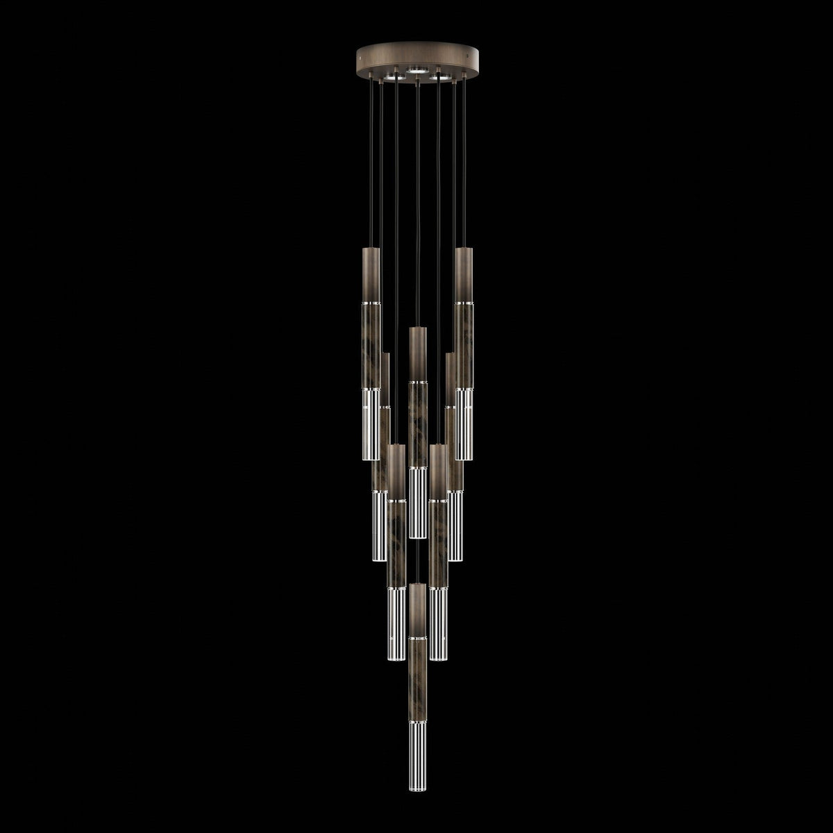 Ombrelle Dual-Beam Artisan Pendant