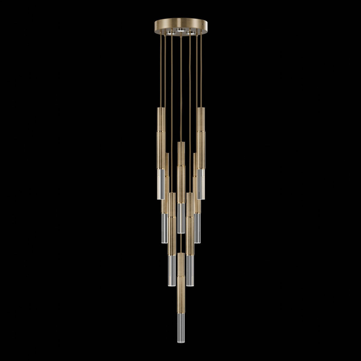 Ombrelle Dual-Beam Artisan Pendant