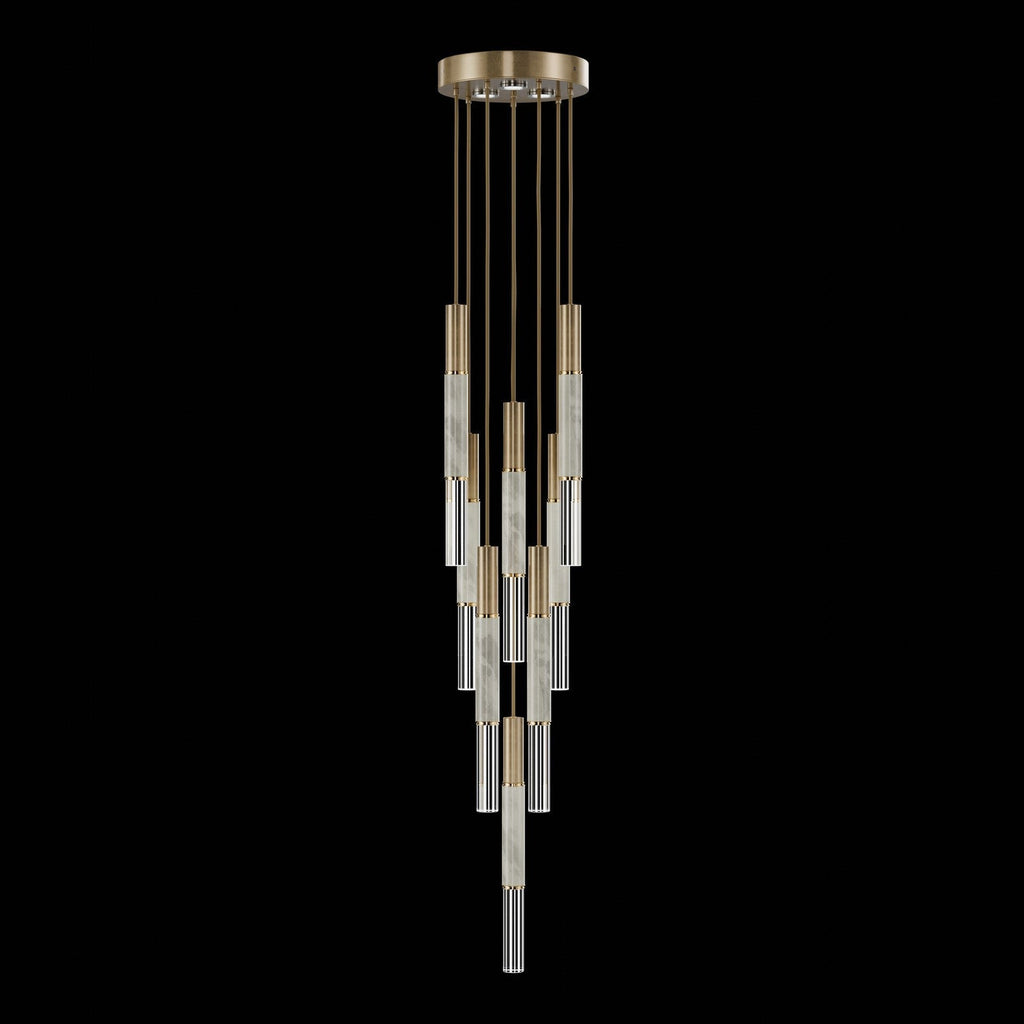 Ombrelle Dual-Beam Artisan Pendant