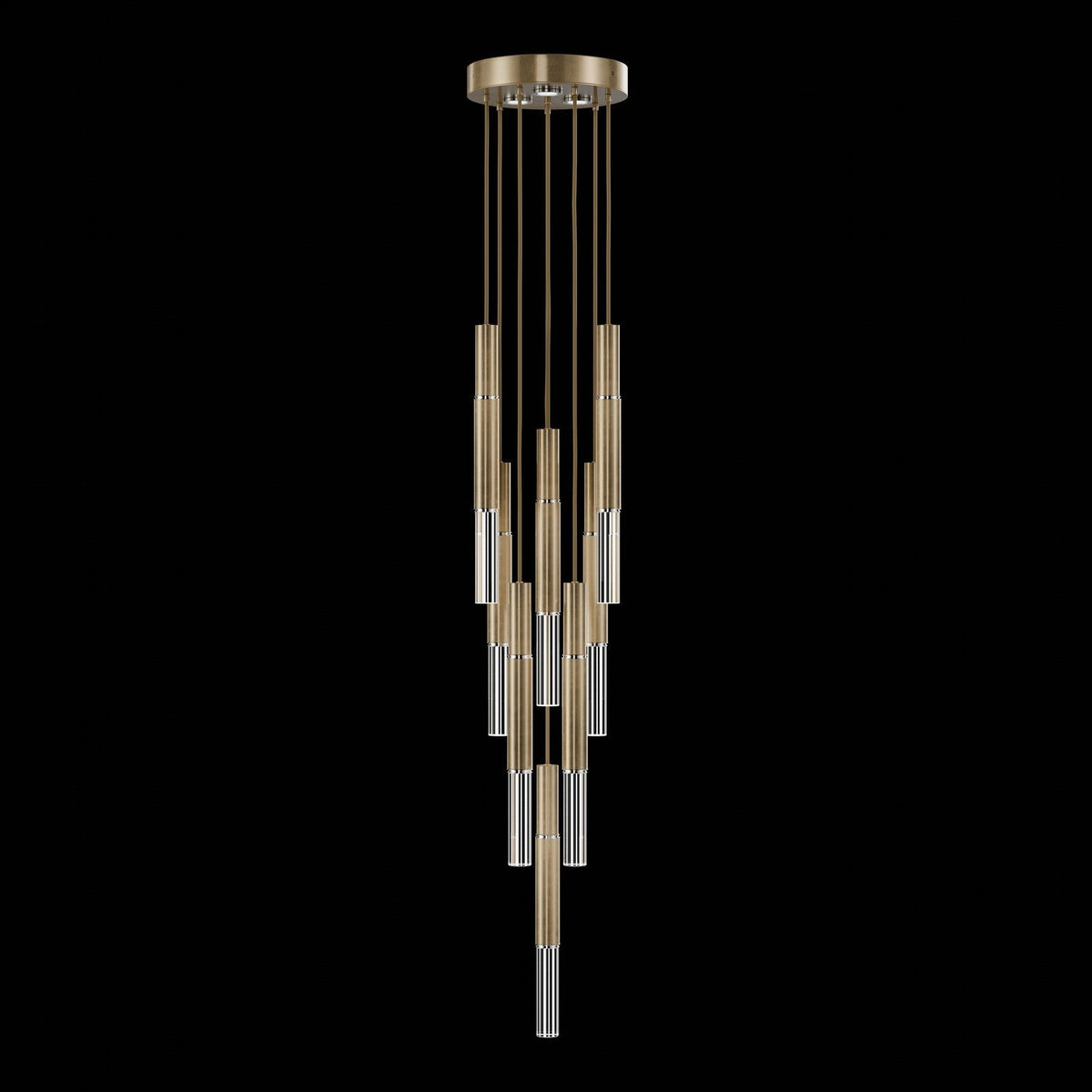 Ombrelle Dual-Beam Artisan Pendant