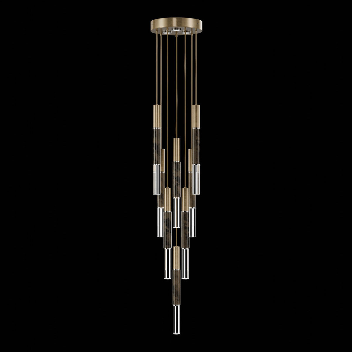 Ombrelle Dual-Beam Artisan Pendant