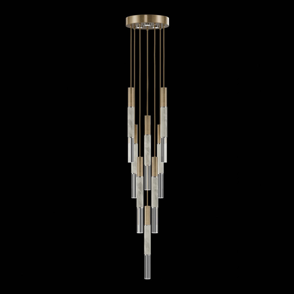 Ombrelle Dual-Beam Artisan Pendant