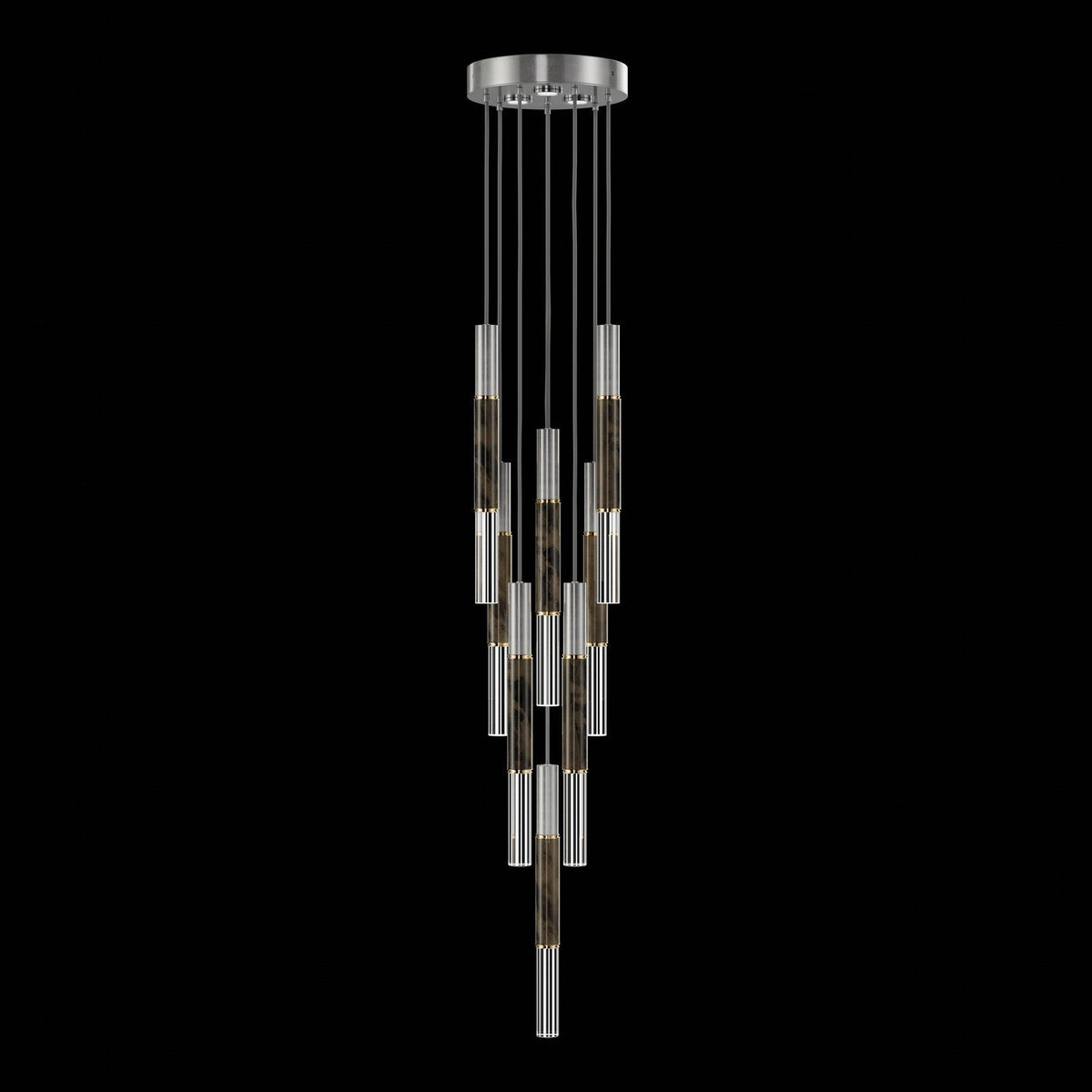 Ombrelle Dual-Beam Artisan Pendant