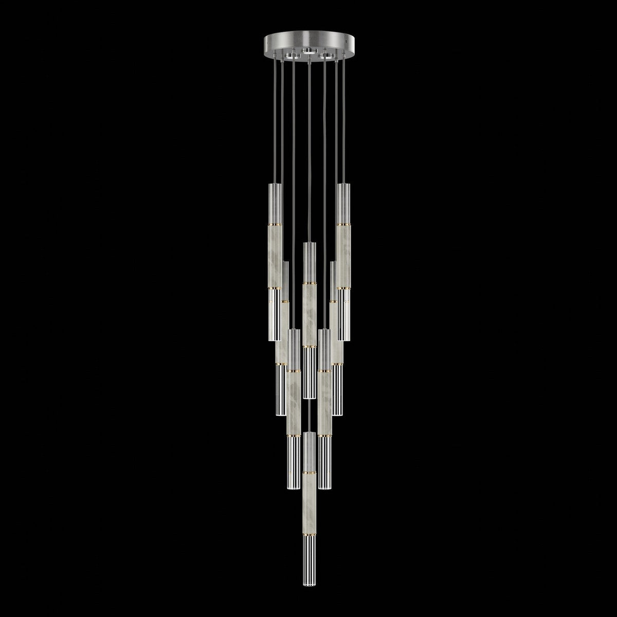 Ombrelle Dual-Beam Artisan Pendant