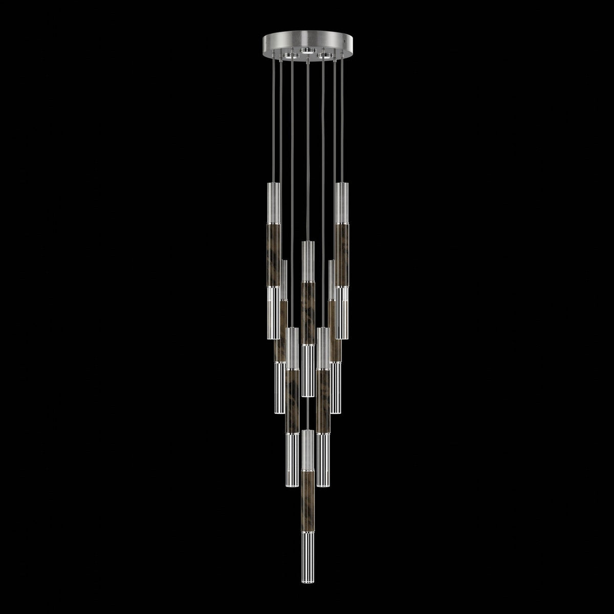 Ombrelle Dual-Beam Artisan Pendant