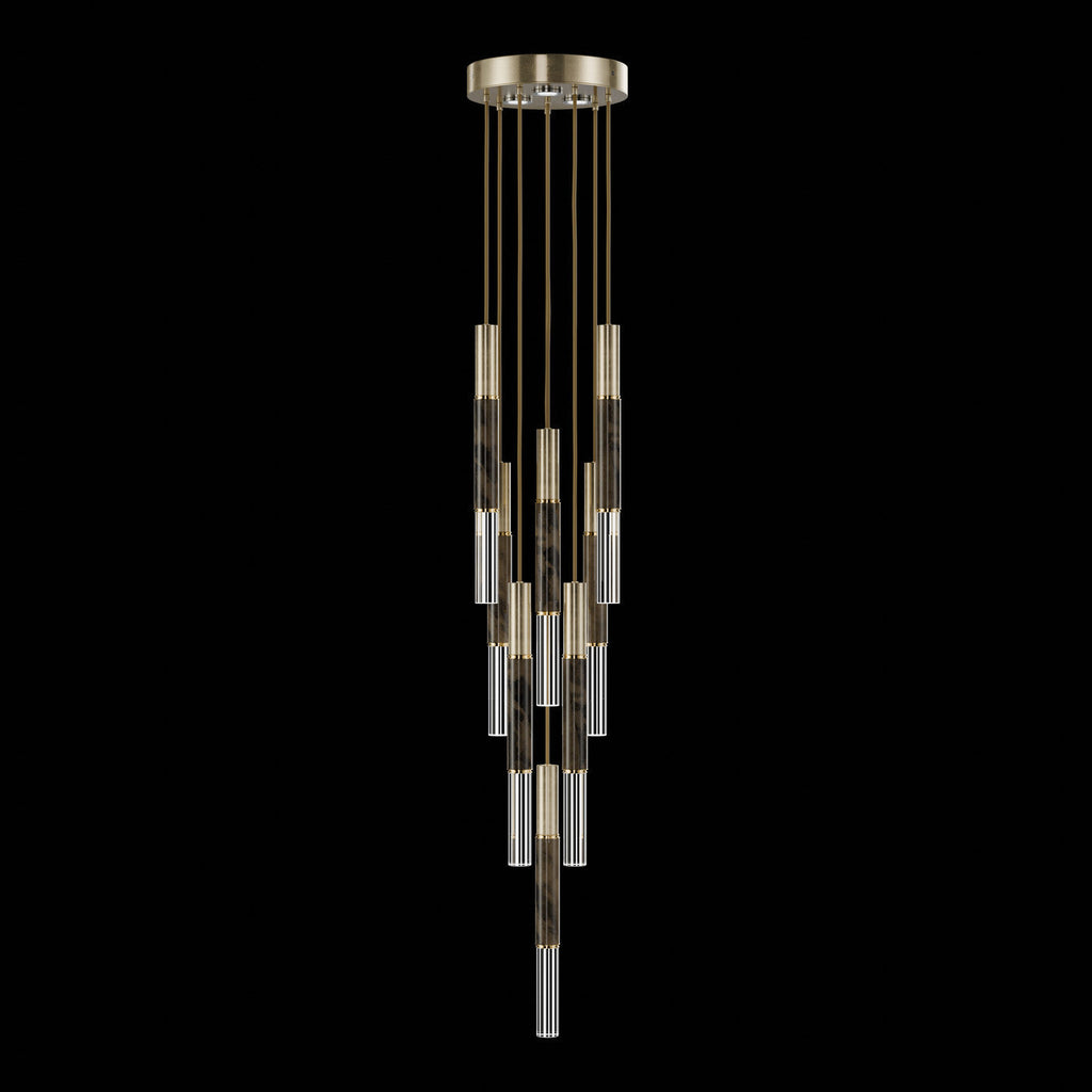 Ombrelle Dual-Beam Artisan Pendant