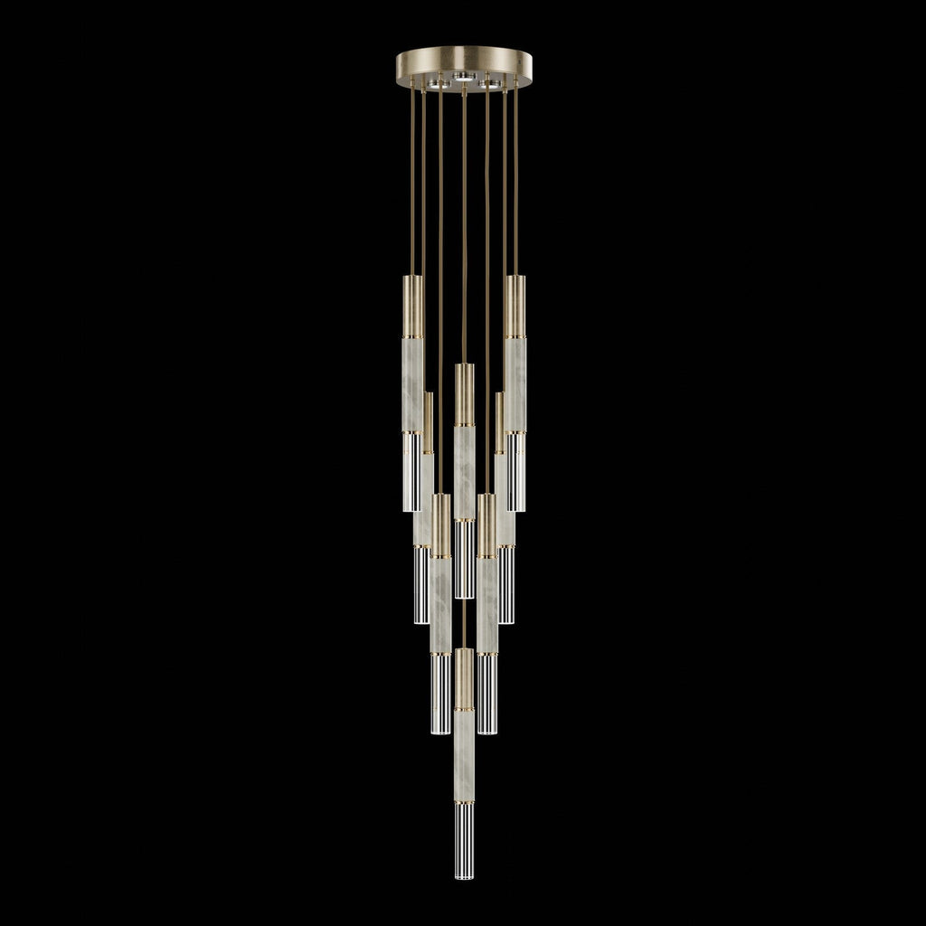 Ombrelle Dual-Beam Artisan Pendant