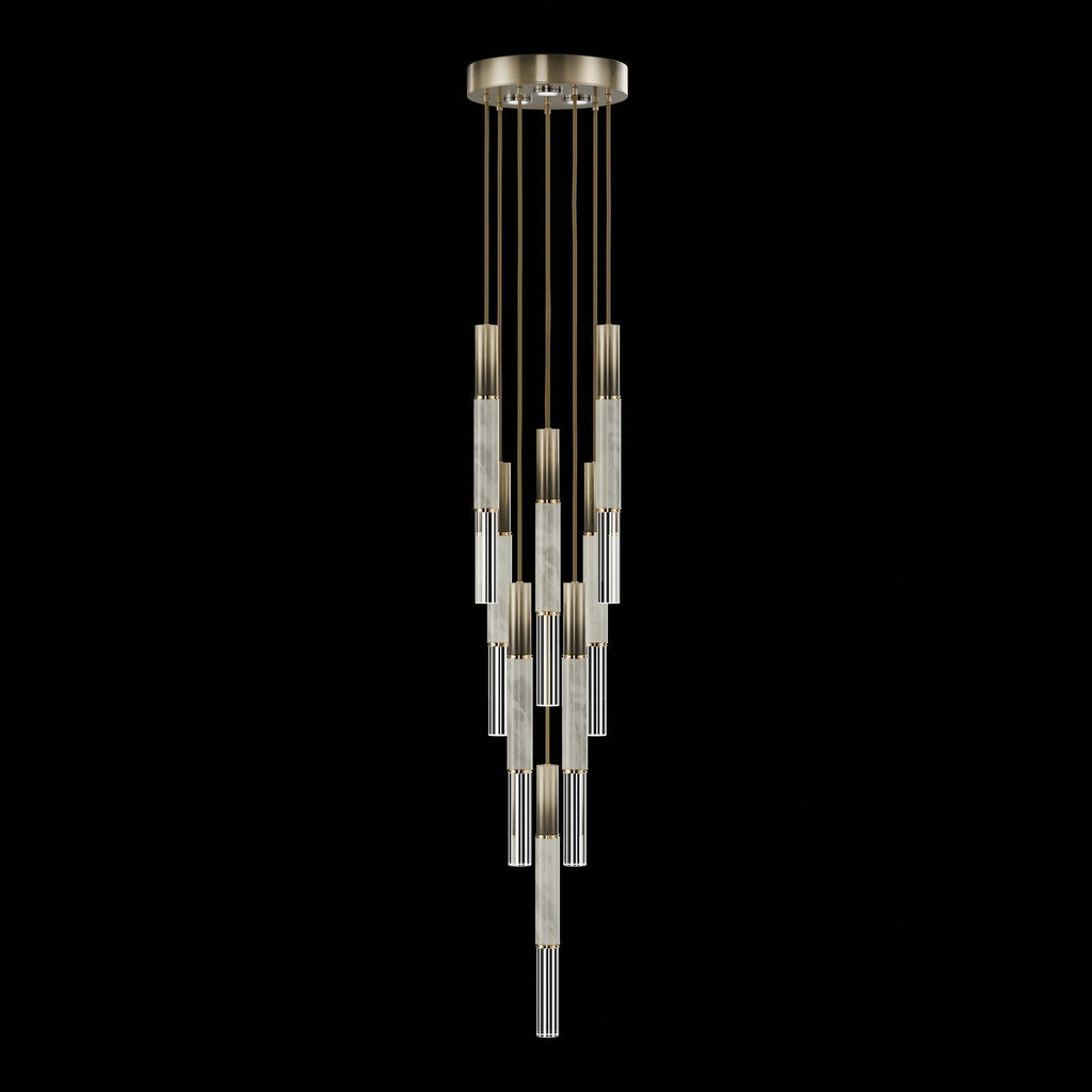 Ombrelle Dual-Beam Artisan Pendant
