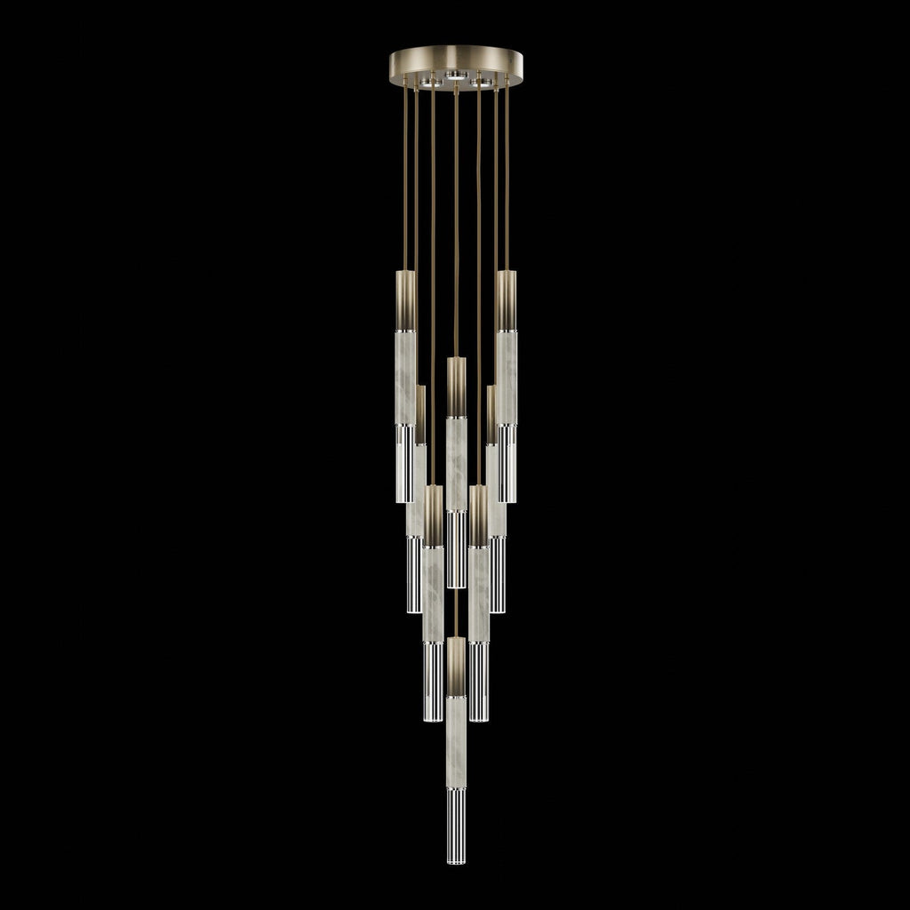 Ombrelle Dual-Beam Artisan Pendant