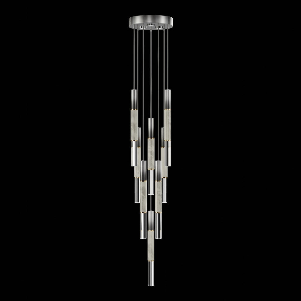 Ombrelle Dual-Beam Artisan Pendant