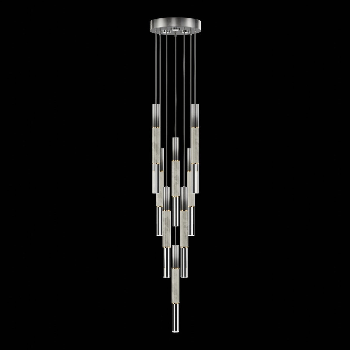 Ombrelle Dual-Beam Artisan Pendant