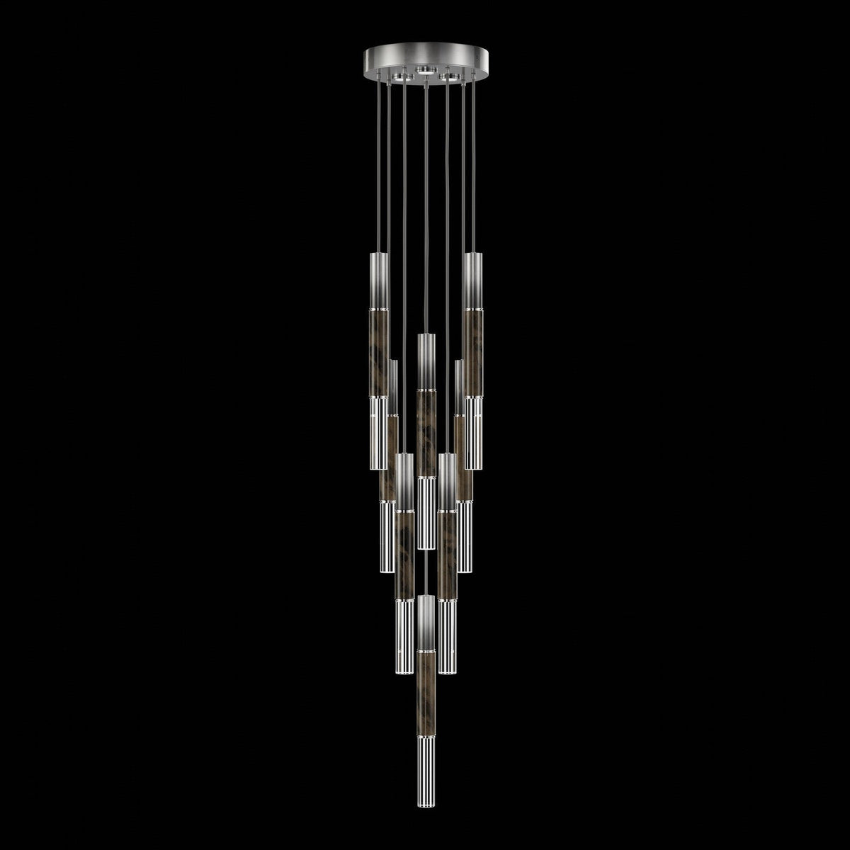 Ombrelle Dual-Beam Artisan Pendant
