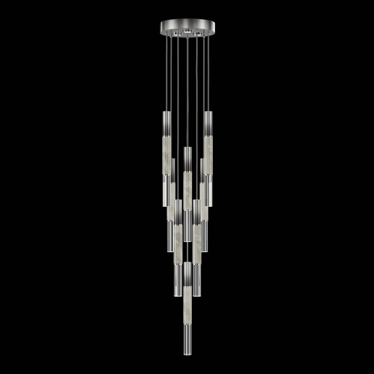 Ombrelle Dual-Beam Artisan Pendant