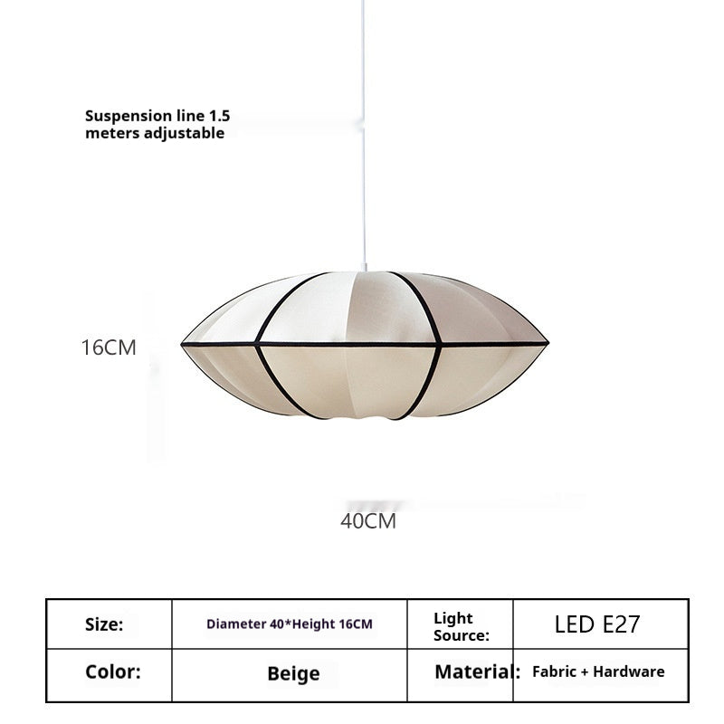 Tavira Fabric Drum Ceiling Light