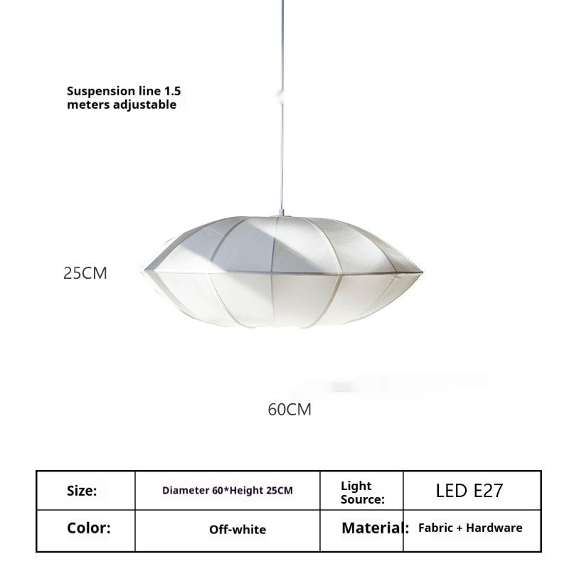 Tavira Fabric Drum Ceiling Light