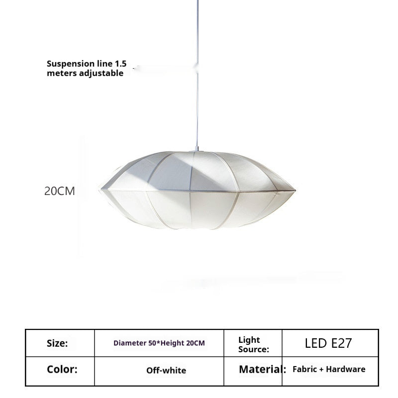 Tavira Fabric Drum Ceiling Light