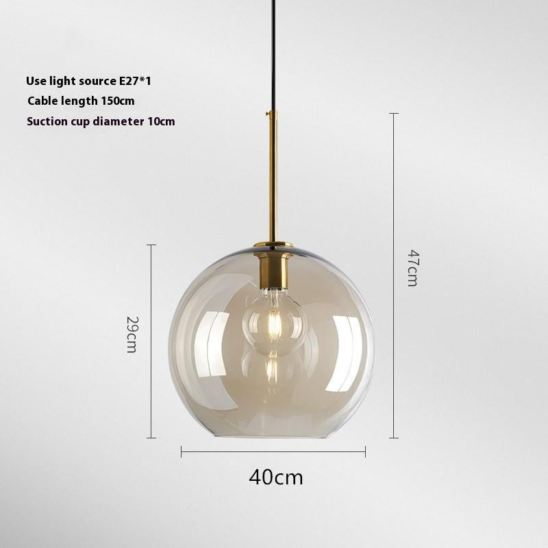 Vetrova Artisan Glass Pendant Light
