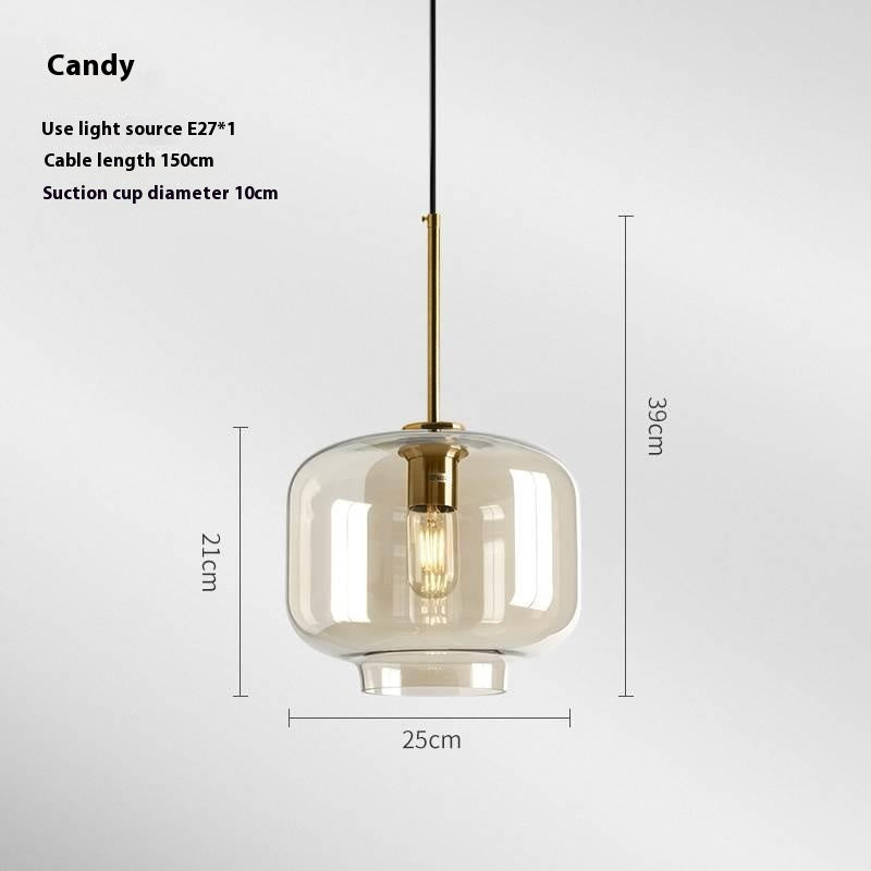 Vetrova Artisan Glass Pendant Light